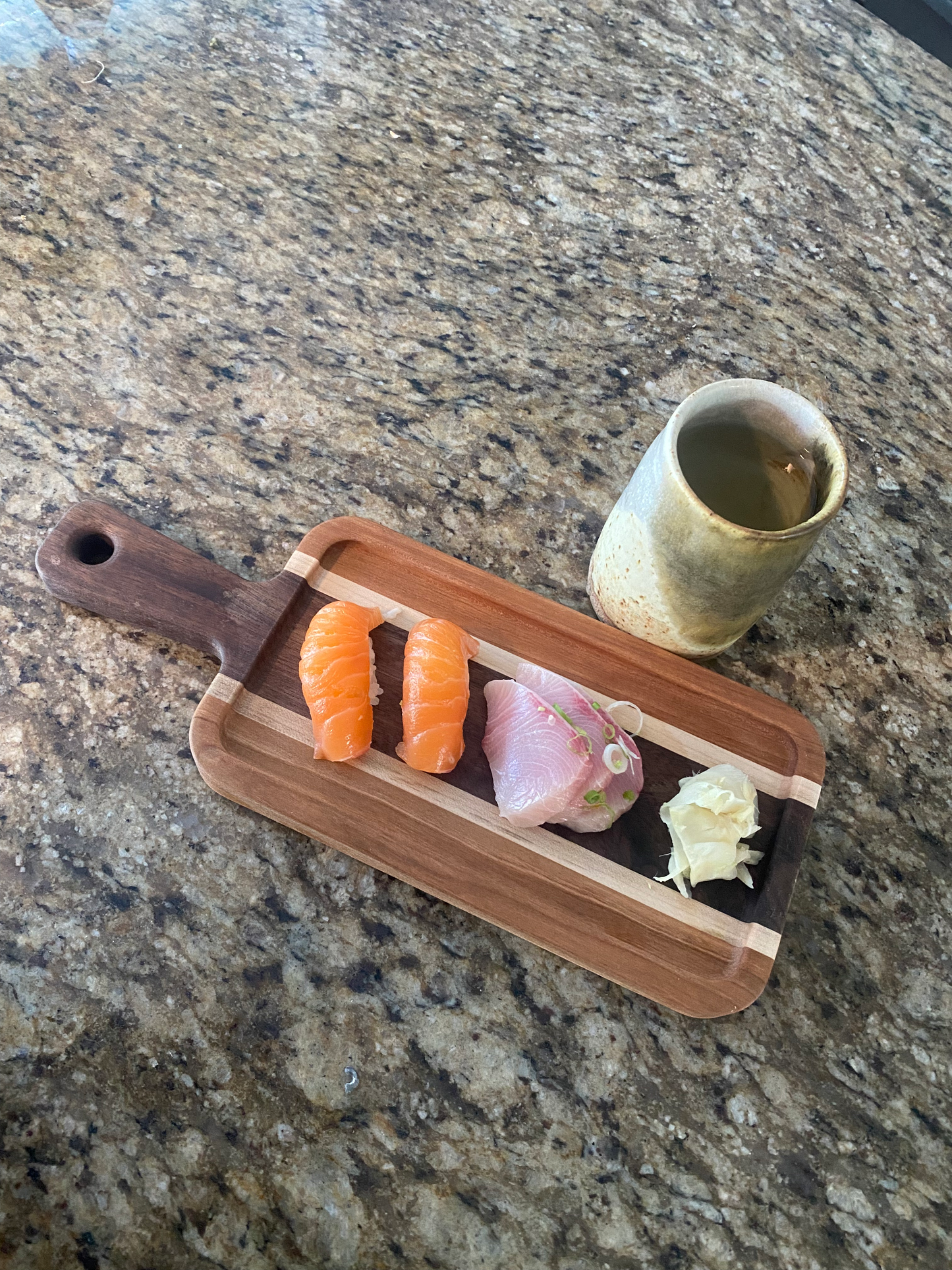 Breakfast tray | Wood tray | Natural Wood tray | Food serving tray | Sushi tray | Home Decor | Kitchen Art | Gift for her | Gift for mum