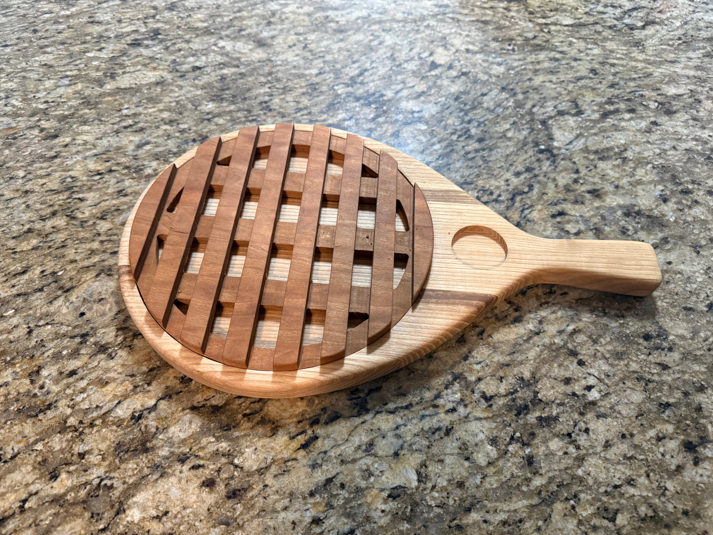 Handmade Hardwood Round Sourdough Cutting Board | Gift for her | Sourdough Lover | Bread Cutting Board | Wood Cutting Board