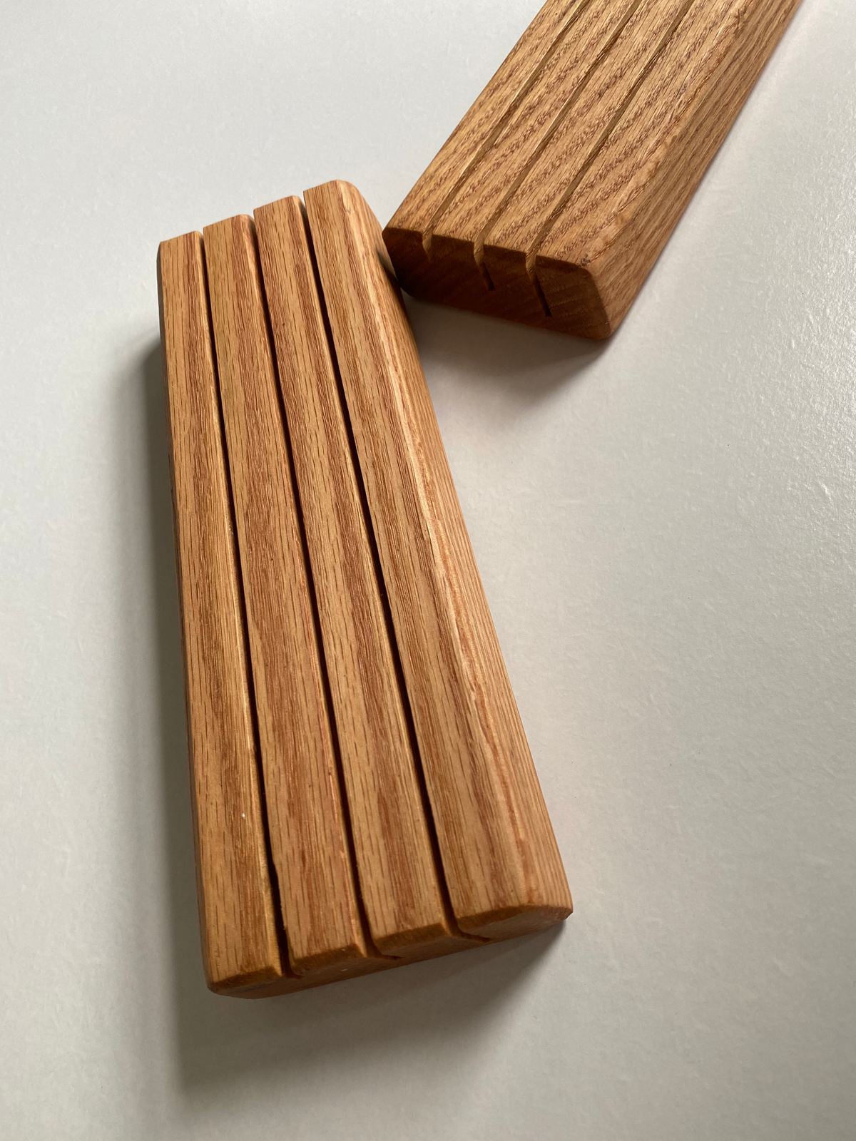 Wood Playing card holder | Oak playing card holder | Wooden card Holder gift