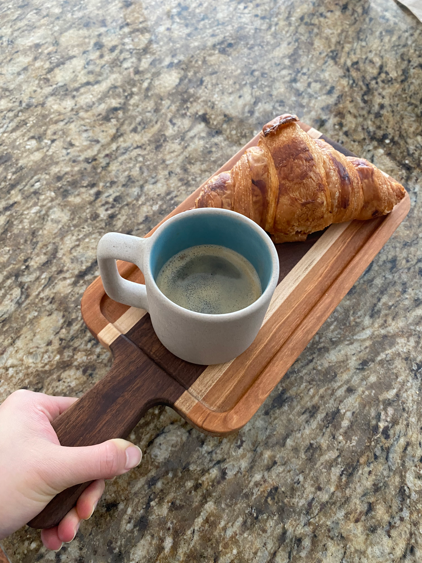 Breakfast tray | Wood tray | Natural Wood tray | Food serving tray | Sushi tray | Home Decor | Kitchen Art | Gift for her | Gift for mum
