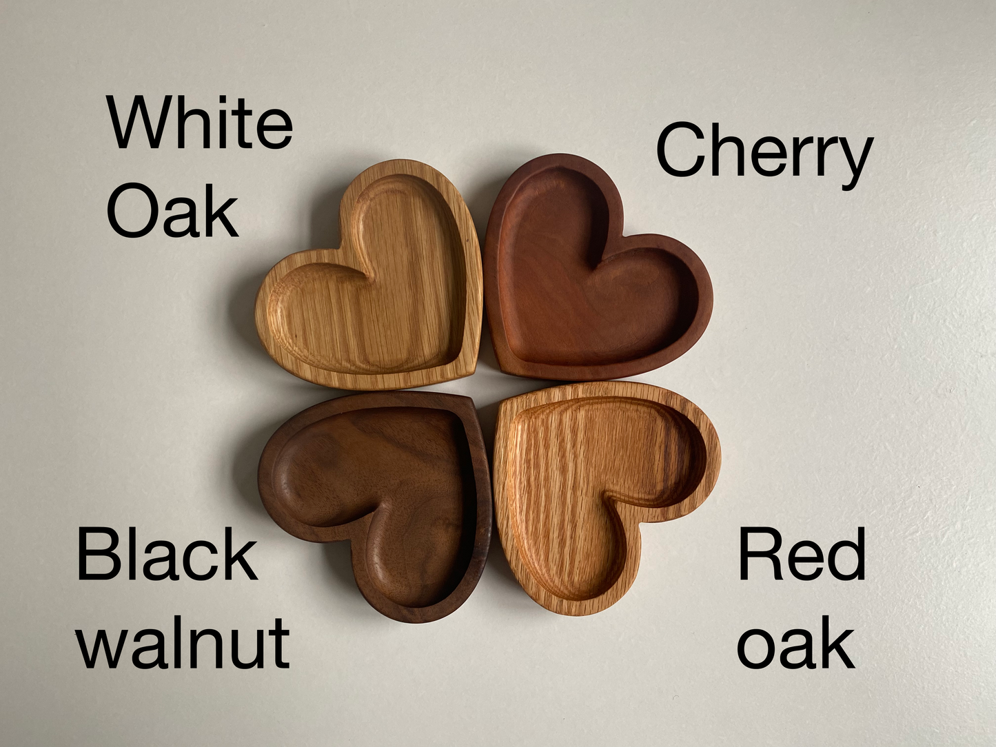 Handmade Hardwood Heart shaped tray | Modern Valet Catch All Decor | Jewelry organization | Entryway tray | Home decor | Gift | Wood project